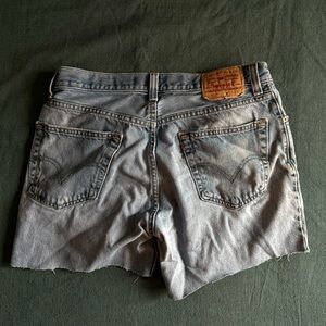 Levi's Women's Light Blue Denim Shorts